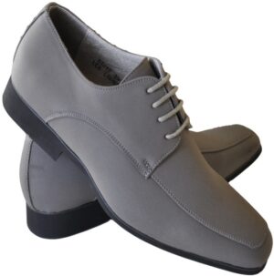 Soulier en daim gris